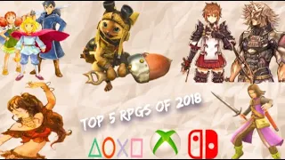 Top 5 RPG's of 2018