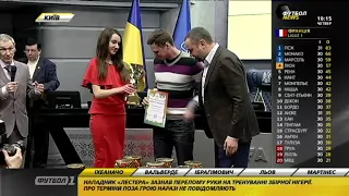 Телеканалы Футбол 1/Футбол 2 стали лучшей спортивной редакцией Украины