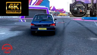 Forza Horizon 5 -Renault Clio Willams 1993 106 HP Gameplay 4K (Logitech G29 + Shifter)