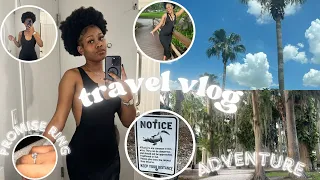 TRAVEL VLOG🖤|| DAY 2 🥹||PROMISE RING?💍, ADVENTURE 🏞️, NEW FOODS, MET HIS FAMILY 🥰.