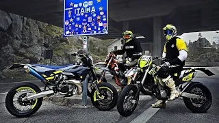 Supermoto Madness | 2 Stroke vs 4 Stroke