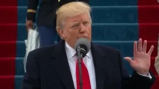 Moments from Pres. Trump's inaugural address