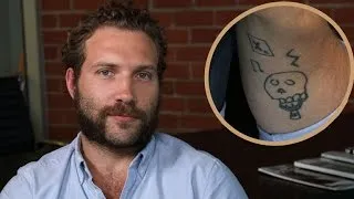 EXCLUSIVE: Jai Courtney Explains His Tattoo Drawn by Late Friend Andy Whitfield's Daughter