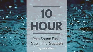 Say No to Binge Eating & Eat Healthy Food - (10 Hour) Rain Sound -Sleep Subliminal - Minds in Unison