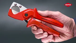 KNIPEX Pipe cutter for plastic composite pipes (90 25 185)