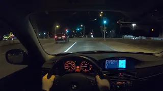 2011 BMW 328XI NIGHT DRIVE (POV)