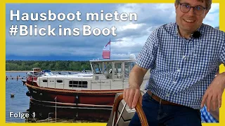 Hausboot mieten – Blick ins Boot: Folge 1 / Riverboat 1122