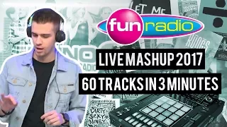 FUN RADIO MASHUP 2017 - 60 tracks in 3 minutes - Axel Paerel Live