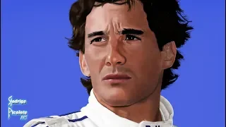 Desenhando o Ayrton Senna | Photoshop