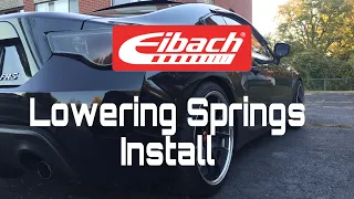 Eibach Sportline Lowering Springs Install - FRS Vlog