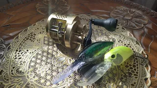 Shimano  01 Calcutta Conquest 201. Катушка для "упористых" приманок. Взгляд снаружи и внутри.