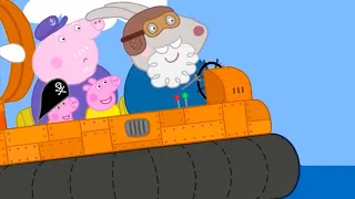 Peppa Pig and Grandpa Pig Go on a Thrilling Hovercraft Ride 🐷 🌊 Adventures With Peppa Pig