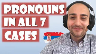 Pronouns in all 7 cases  #serbian #srpski #teacherboko