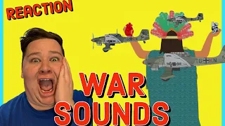 TERRIFYING WAR SOUNDS REACTION:simple history