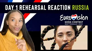 Eurovision Reaction: Day 1 Rehearsal, Russia [Manizha, "Russian Woman"]