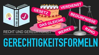 Was ist gerecht? | Gerechtigkeitsformeln