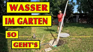 Kein Regen und trotzdem genug Wasser für den Selbstversorgergarten: Zisterne, Teich und Regenfass