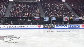 Young You 2021 Skate America free skate fancam