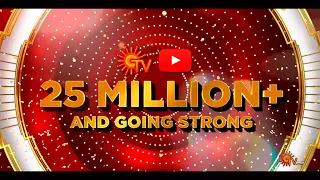 Sun TV Makes History: First South Indian Media Channel to Reach 25 Million Subscribers