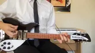 The Beatles - I Want to Hold Your Hand - Rhythm Guitar Cover - Rickenbacker 325c64