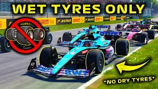 I Removed All The Dry Tyres In F1 22