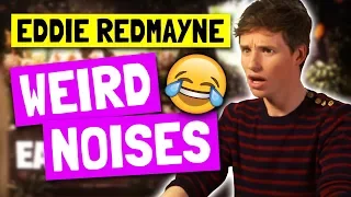Eddie Redmayne makes WEIRD noises and shows off his football knowledge!