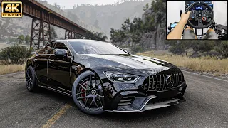 Mercedes - AMG GT 4-Door Coupe - Forza Horizon 5 | Logitech g29 gameplay