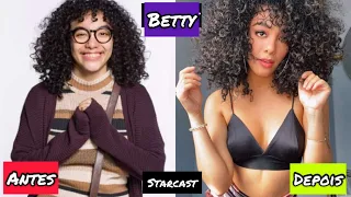 Antes e Depois de: BETTY, A FEIA EM NOVA YORK (2019-2020) Canal Starcast