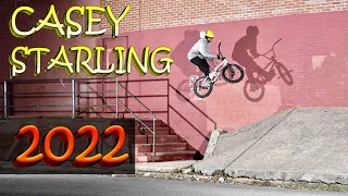 CASEY STARLING INSTAGRAM COMPILATION BMX TRICKS 2022