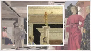 La flagellazione di Piero della Francesca  - tratto da Il libro di arte e immagine