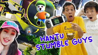 HANTU STUMBLE GUYS TERTANGKAP KAMERA DRONE ! TAKUT !!! CnX Adventurers