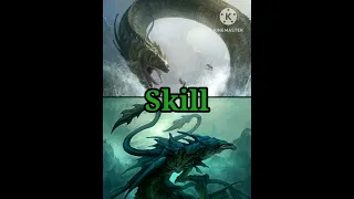 Leviathan vs Jormungandr/world serpent