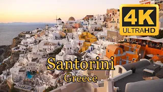 Santorini Greece (215 min. in 4K)