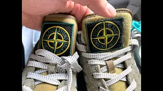 Сравниваю оригинальные с поддельными кроссовки Stone Island x New Balance 574