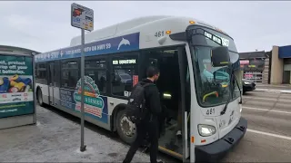 Riding on Winnipeg Transit 461 (2021 XD40) on Route 2️⃣1️⃣ Portage Express
