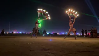 The Firemingos Conclave Performance Burning Man 2022