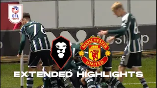 CLASS OF 92 DERBY! | Salford City v Manchester United U21 extended highlights