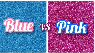 Glitter Blue VS Glitter Pink /Choose one #viral #viralvideo #trending #challenge