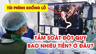 Tầm soát đột quỵ bao nhiêu tiền, ở đâu và làm những xét nghiệm gì?