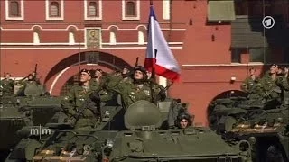 Russland: Militärparaden im Zeichen der Ukraine-Krise