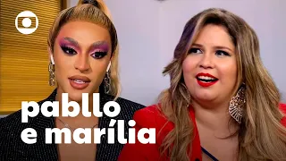 Pabllo Vittar lembra como conheceu Marília Mendonça | Conversa com Bial | TV Globo