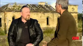 Mark Davies with Anthony Bourdain on his show Parts Unknown