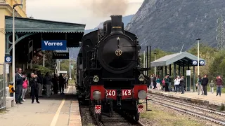 Ritorna il treno a VAPORE in Valle D’Aosta!
