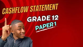 Grade 12 Accounting Paper 1| Cashflow statement and Ratios| Nov 2020
