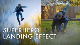 SUPERHERO LANDING EFFECT! | After Effects