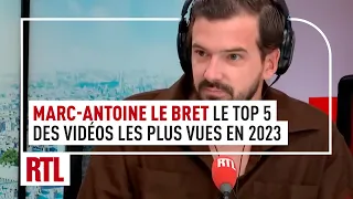 Top 5 des vidéos de Marc-Antoine Le Bret les plus vues en 2023