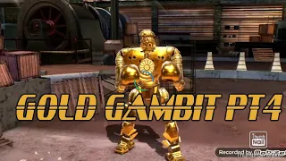 REAL STEEL WORLD ROBOT BOXING GOLD GAMBIT VS AMBUSH. TIME ATTACK