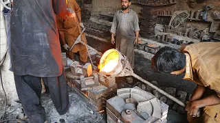 This Brilliant Technique Of Metal Casting  Mold in a Factory