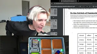 xQc politely asks Jesse to type "again"