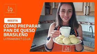 😋☕Cómo preparar pan de Queso Brasileño ☕😋